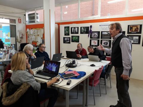 Participants del Punt TIC-Aula Pasqual Ollé