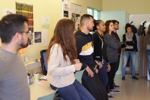 Persones dinamitzadores a la trobada territorial de Ripoll