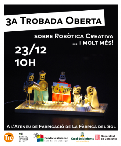 3a trobada oberta (sobre robòtica) creativa