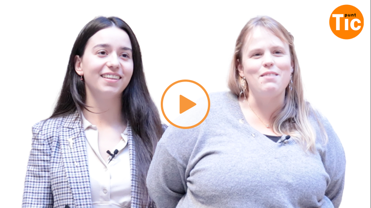 Imagen de Alba Badia y de Mireia Colina