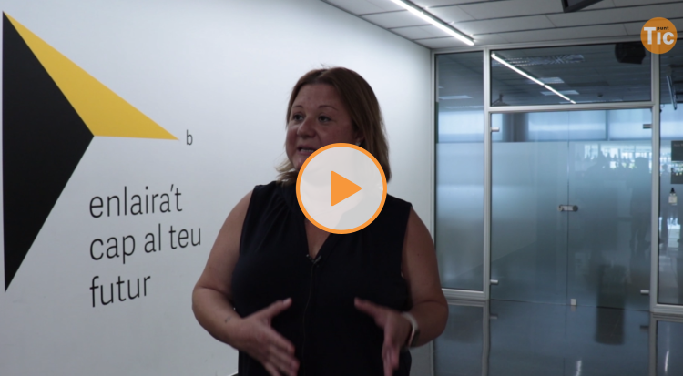 Mercè Fort, promoter of the ICT SmartCentre in Santa Bárbara