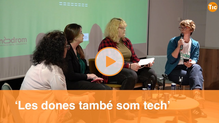Embedded thumbnail for The successful activity &#039;Let&#039;s talk clearly: women are also tech&#039; focuses on technological vocations