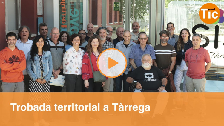 Embedded thumbnail for About twenty people participate in the territorial meeting in Tàrrega