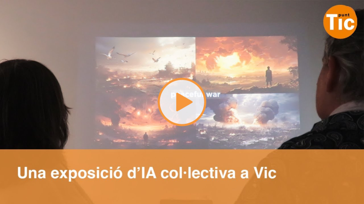 Embedded thumbnail for Vic has presented the exhibition &#039;Artificial intelligence: this is not art&#039;