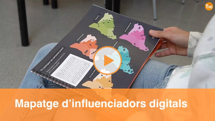 Embedded thumbnail for A mapping of digital influencers from across Catalonia is presented