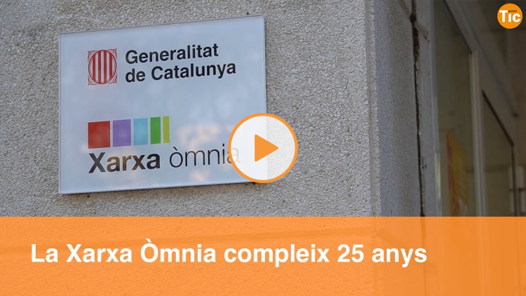 Embedded thumbnail for The Xarxa Òmnia celebrates 25 years