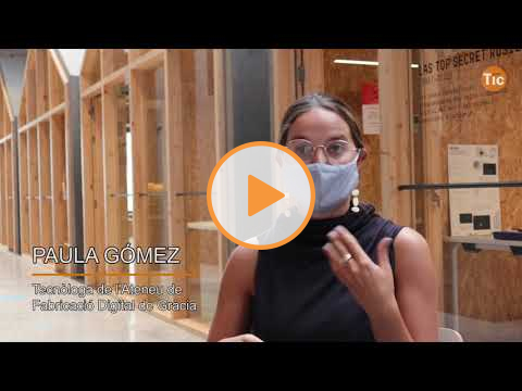 Embedded thumbnail for Coneixem l&#039;Ateneu de Fabricació digital de Gràcia