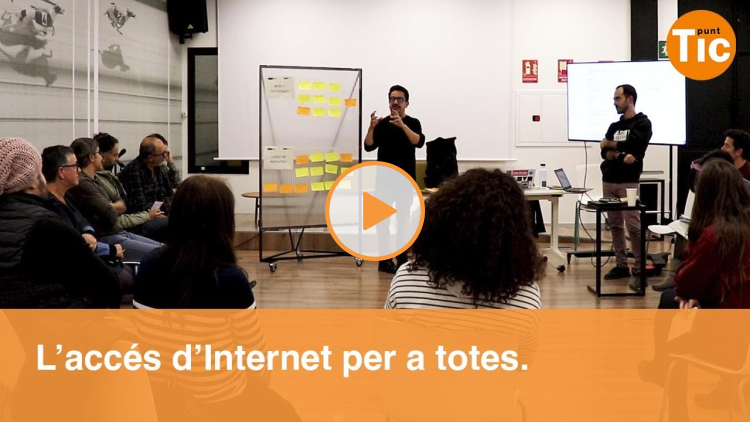 Embedded thumbnail for Working for a community internet