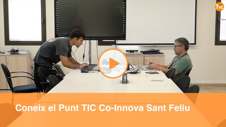 Embedded thumbnail for Discover the day-to-day life of the Punt TIC Co-Innova Sant Feliu