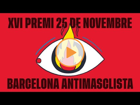 Embedded thumbnail for Lliurament del Premi 25 de Novembre